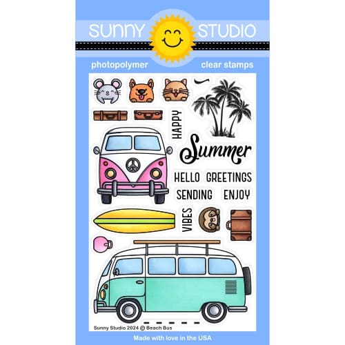 Beach Bus Stamps Beach Bus Stamps