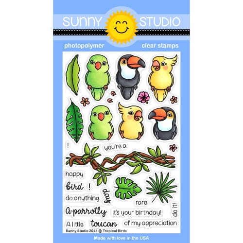 Tropical Birds Stamps